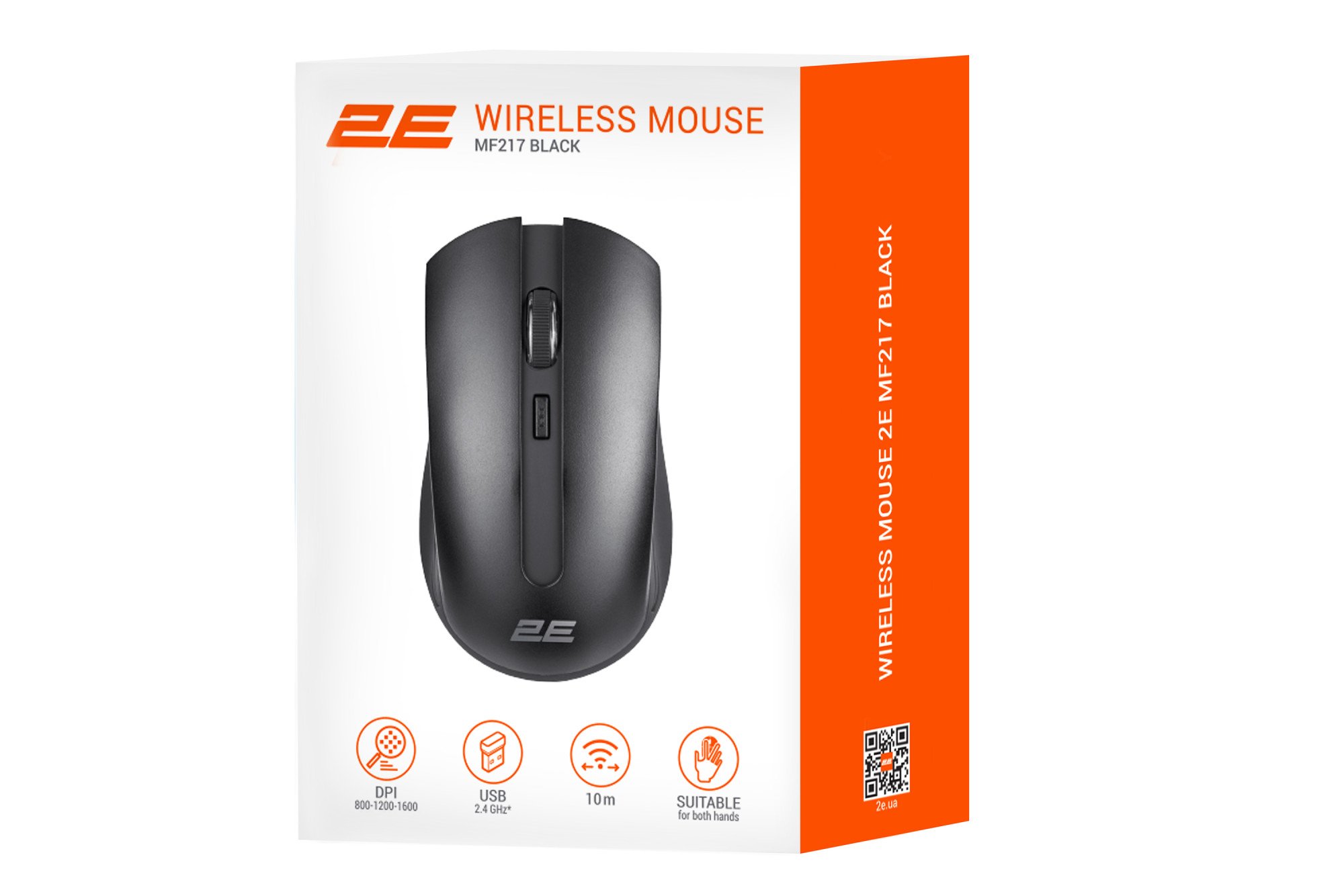 Мышь 2E MF217, Black (2E-MF217WB)