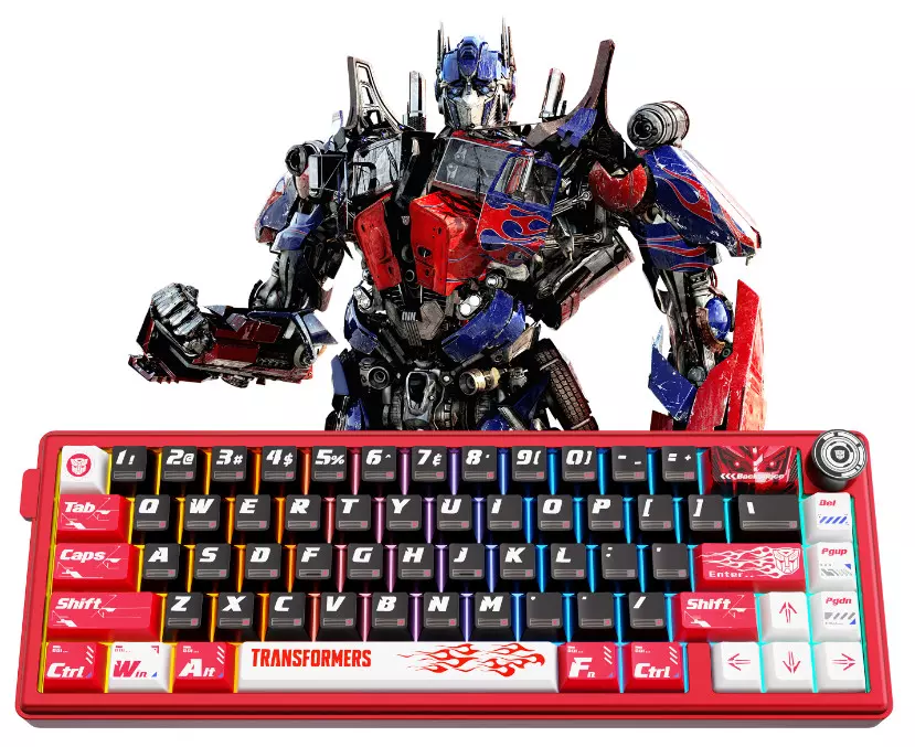 Клавиатура беспроводная Transformers TF-GK02, Red (TF-GK02, Red)