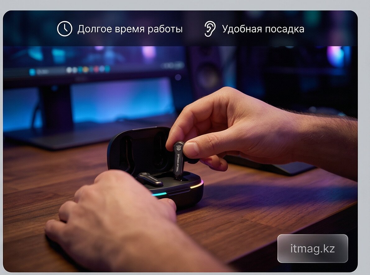 Наушники беспроводные TWS Transformers TF-T35, Black (TF-T35_Black)