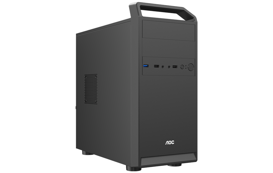 Корпус AOC CB104B, Черный (AOC-CB104-BEV1B-G)