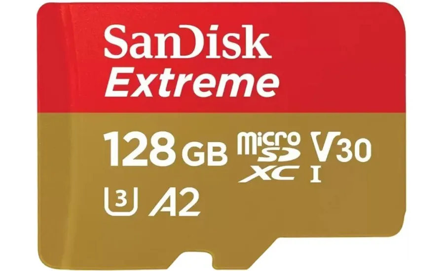 Карта памяти Sandisk Extreme microSDXC 128GB + SD Adapter (SDSQXAA-128G-GN6MA)