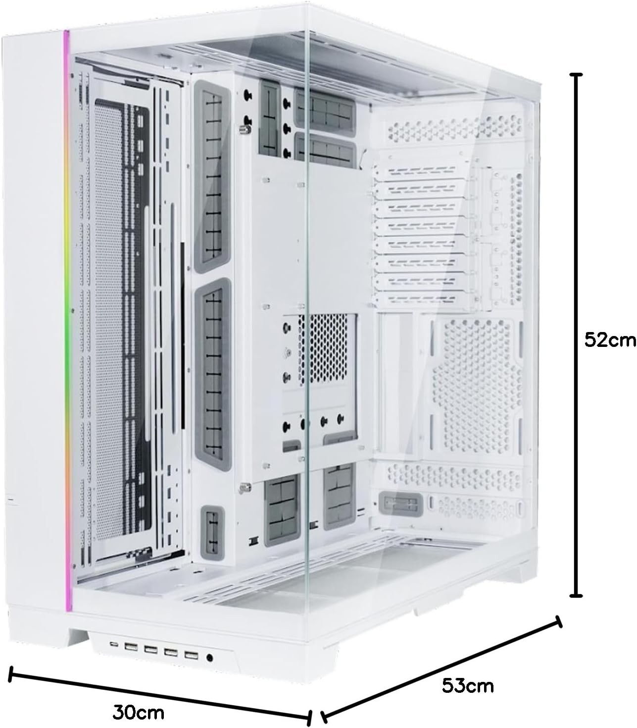 Корпус Lian Li O11 Dynamic EVO XL White (G99.O11DEXL-W.00)