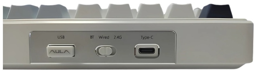 Клавиатура AULA F99, Star Vector switch (F99 Black+White+Blue)