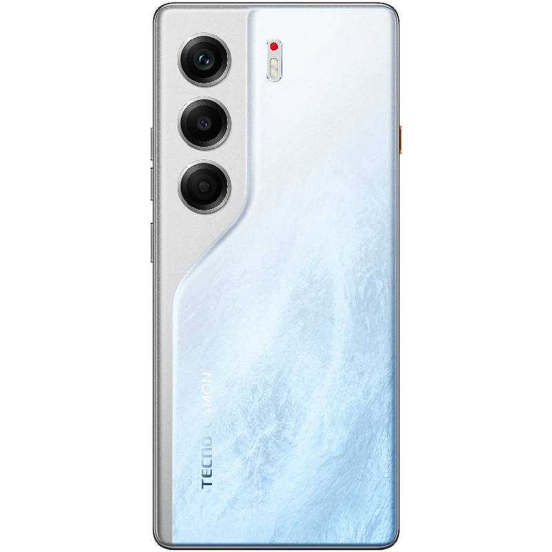Смартфон Tecno Camon 40, 8/256GB, GLACIER WHITE (CM5 GLACIER WHITE 8/256GB)