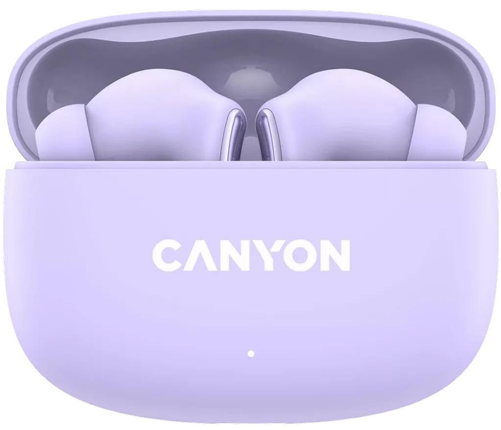 Наушники Canyon headset OnGo 9, Purple (CNS-TWS9P)