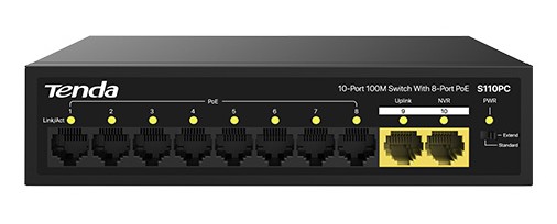PoE-коммутатор Tenda S110PC (S110PC)