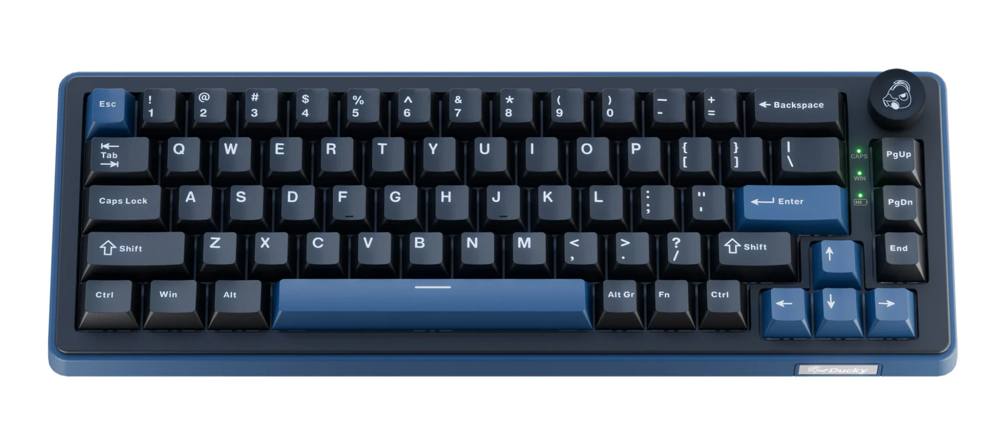 Клавиатура Ducky OK-M-65, Wine Red Switch (DKOKM2567-KWRUPDCOCH1)