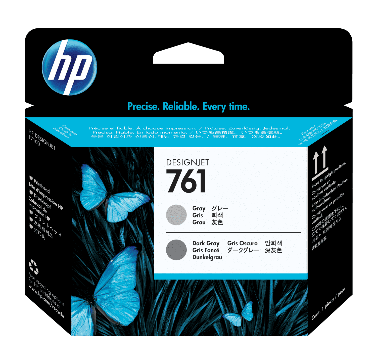  Печатающая головка HP Серый и Темно серый (CH647A)