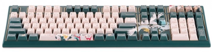 Клавиатура Varmilo Crane VBS108, Gaming, Cherry MX Red (390206)