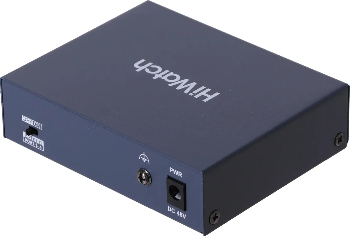Коммутатор HiWatch DS-S504P(B) PoE (DS-S504P(B))