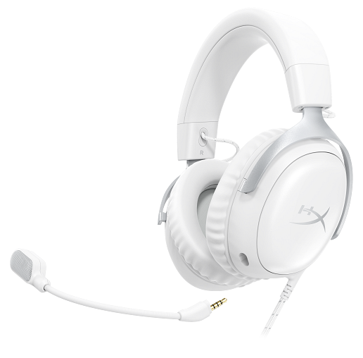 Наушники-гарнитура игровые HyperX Cloud III белый (BS7C1AA)