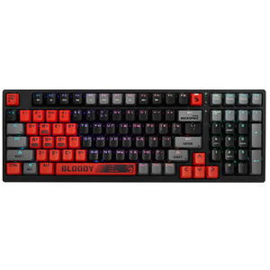 Клавиатура игровая беспроводная Bloody WS98 Bloody Red  (WS98 Bloody Red)