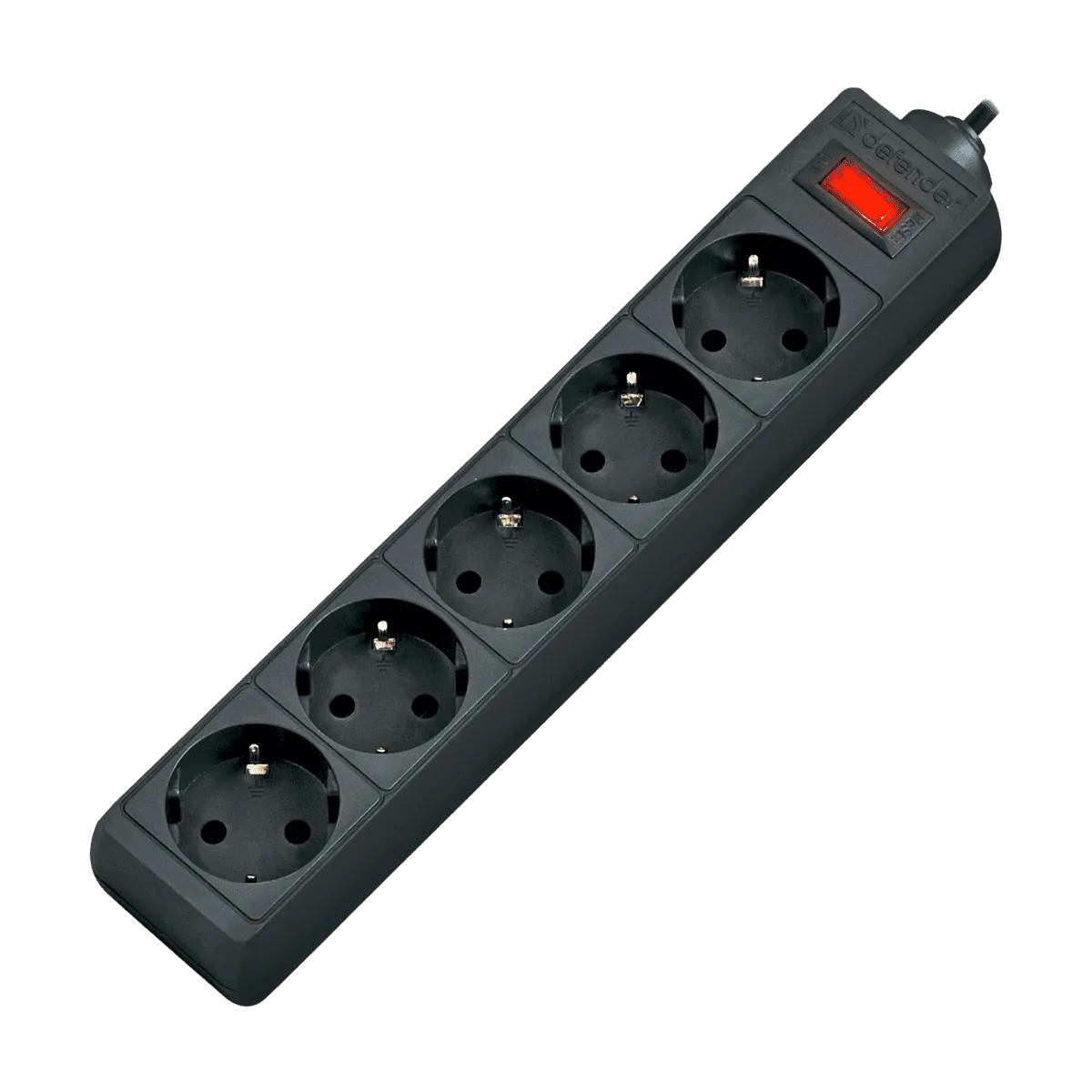 Сетевой фильтр Defender ES 3.0 - 3,0 М, 5 розеток, черный (ES 3.0) Сетевой фильтр Defender ES 3.0 - 3,0 М, 5 розеток, черный (ES 3.0)