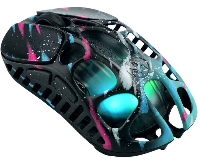 Мышь GravaStar Mercury X Pro, Neon (GS X PRO_CG_BLK)