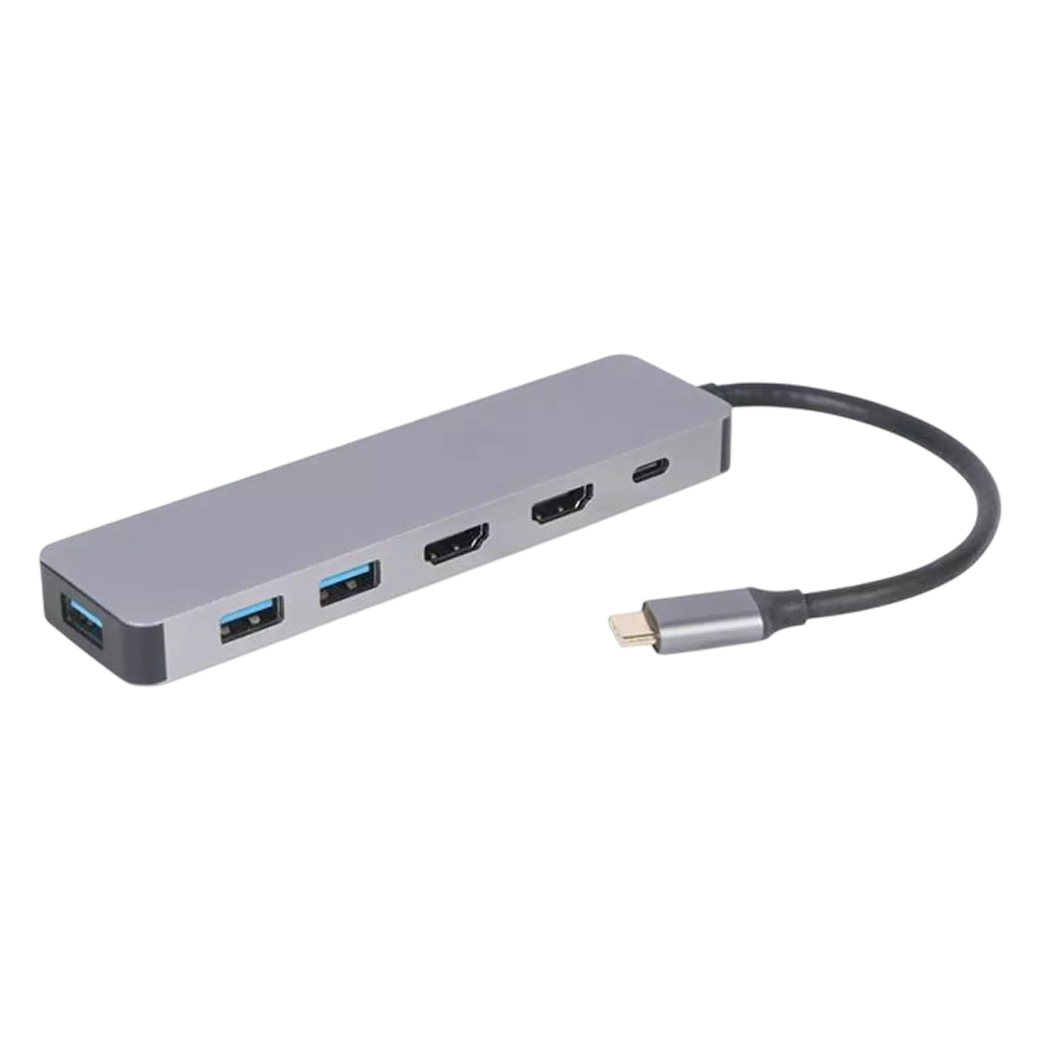 Конвертер Cablexpert USB Type-C 3-in-1 multi-port adapter (Hub   HDMI   PD) (A-CM-COMBO3-03)