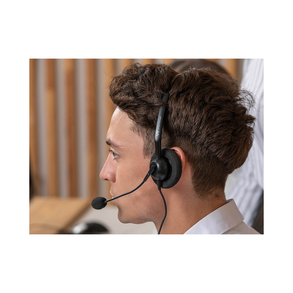 Проводная гарнитура VT1000-D USB, Дуо Узкополосный звук (VT1000 USB old)