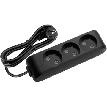 Удлинитель VIKO Multi-Let 3 х 5м Черный (90132305)