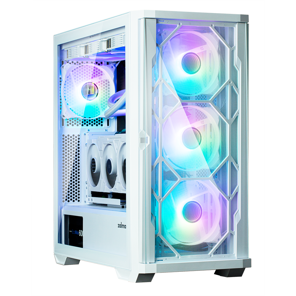  Компьютерный корпус Zalman Z10 DUO White без Б/П (Z10 Duo white)