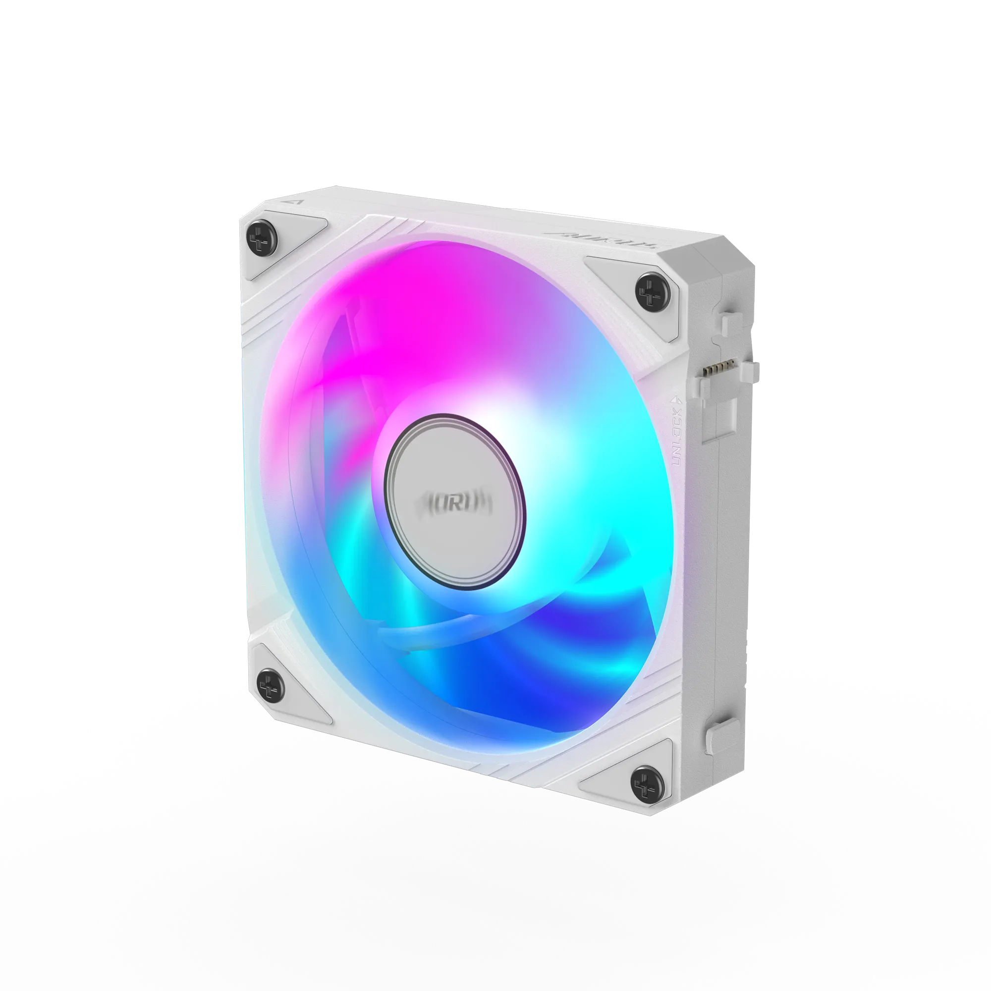 Вентилятор для корпуса Gigabyte AORUS EZ CHAIN FAN 120 ICE, WHITE (GP-ECFAN1201 ICE)