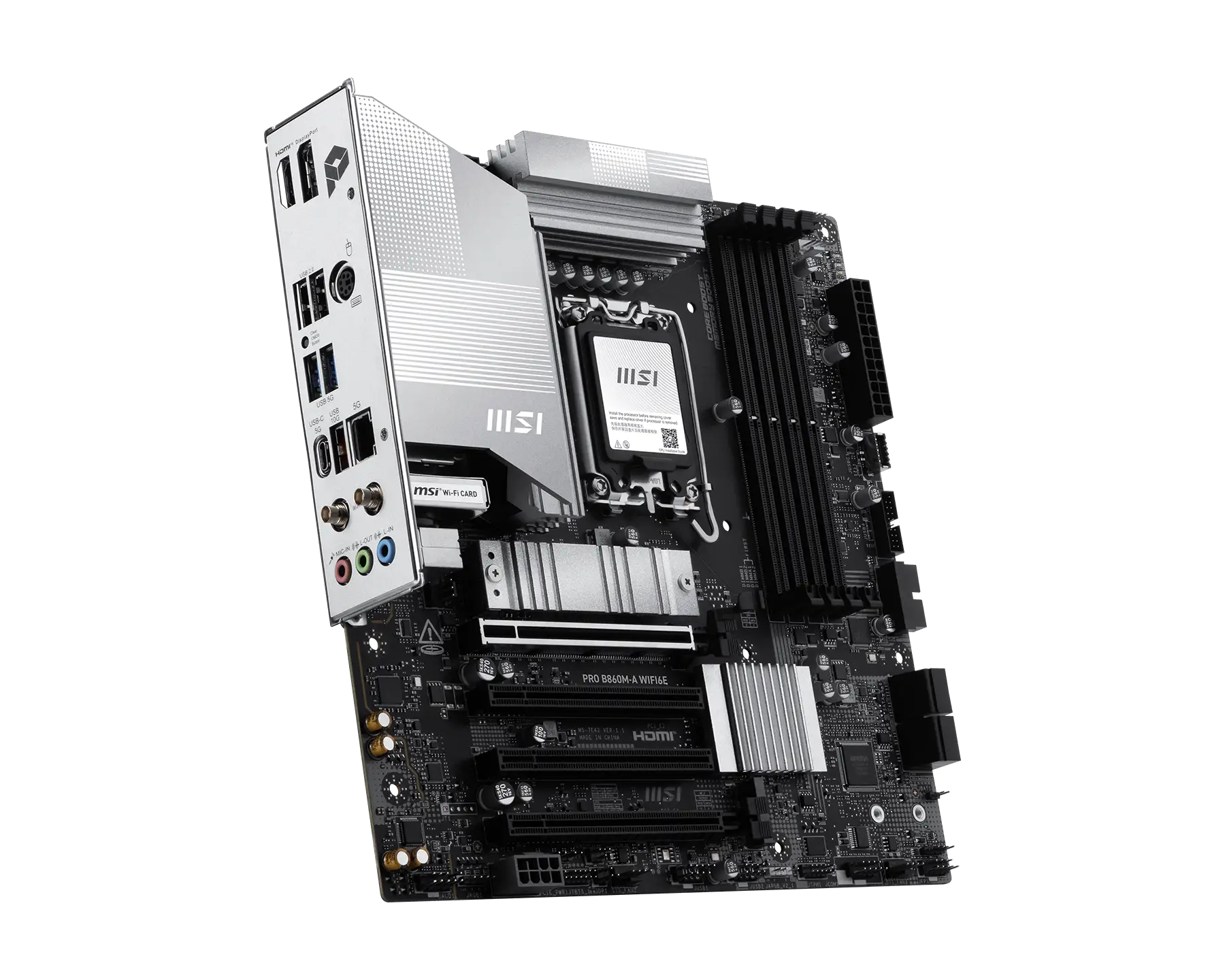 Материнская плата MSI PRO B860M-A WIFI6E (PRO B860M-A WIFI6E)