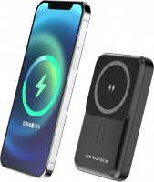 Черный портативный внешний аккумулятор Awei P139K Power Bank 10000mAh Черный (P139K)