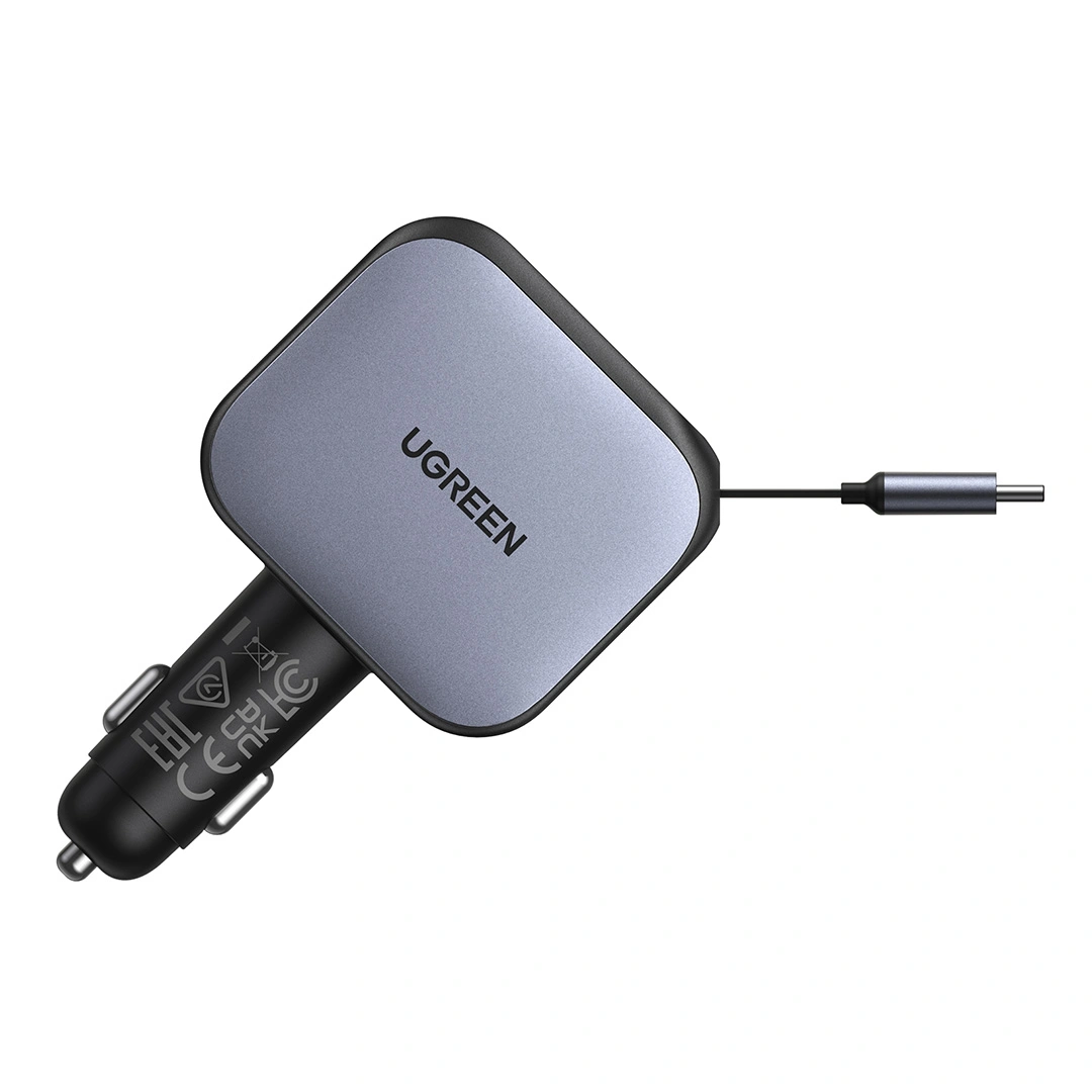 Автомобильное зарядное устройство QC3.0, EC604 (55910B) UGREEN