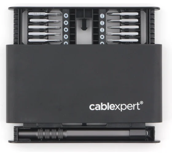 Отвертка с набором бит Cablexpert TK-SD-09R (21 предмет) (TK-SD-09R) Отвертка с набором бит Cablexpert TK-SD-09R (21 предмет) (TK-SD-09R)
