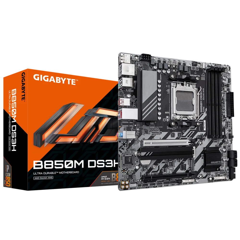 Материнская плата Gigabyte B850M DS3H  (B850M DS3H)