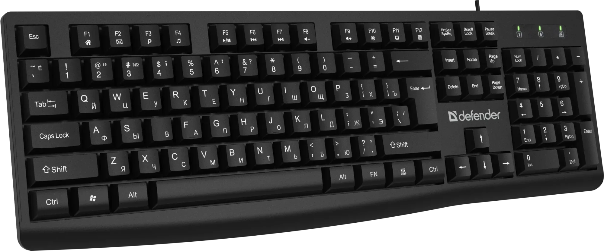 Клавиатура Defender Navigator HB-138, USB (45138)