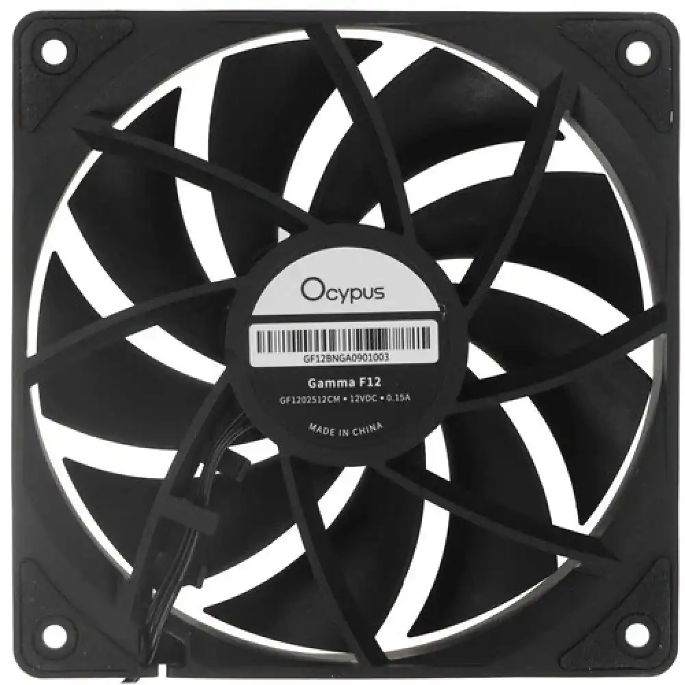 Вентилятор для корпуса Ocypus Gamma F12 (Gamma-F12-BK1NN00X-GL)