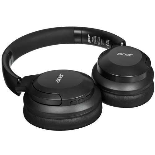 Наушники с микрофоном Acer OHR304 черный мониторные BT (ZL.HDSEE.00B)