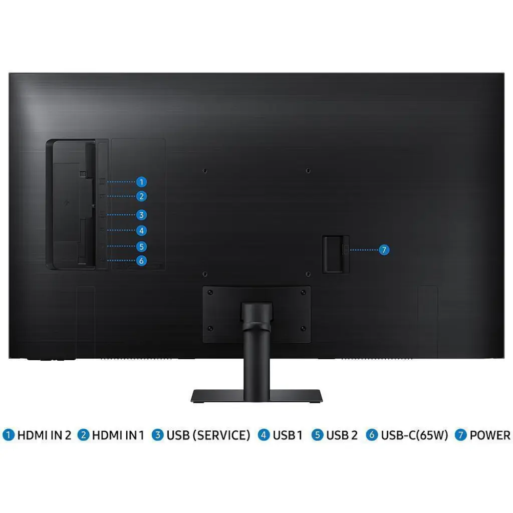 Smart монитор M7 4K 43" (LS43DM700UIXCI)