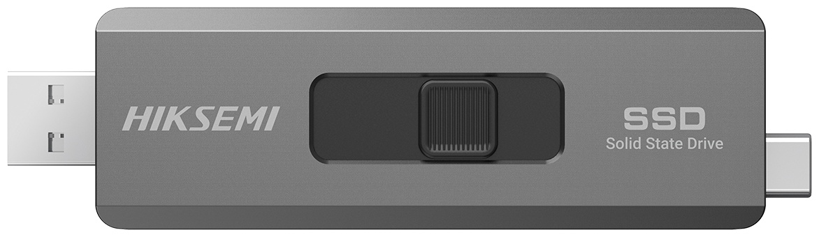 Внешний SSD HikSemi, HS-USB-S309C 1T U3, 1TB, Type-A/Type-C, grey (HS-USB-S309C 1T U3/G)