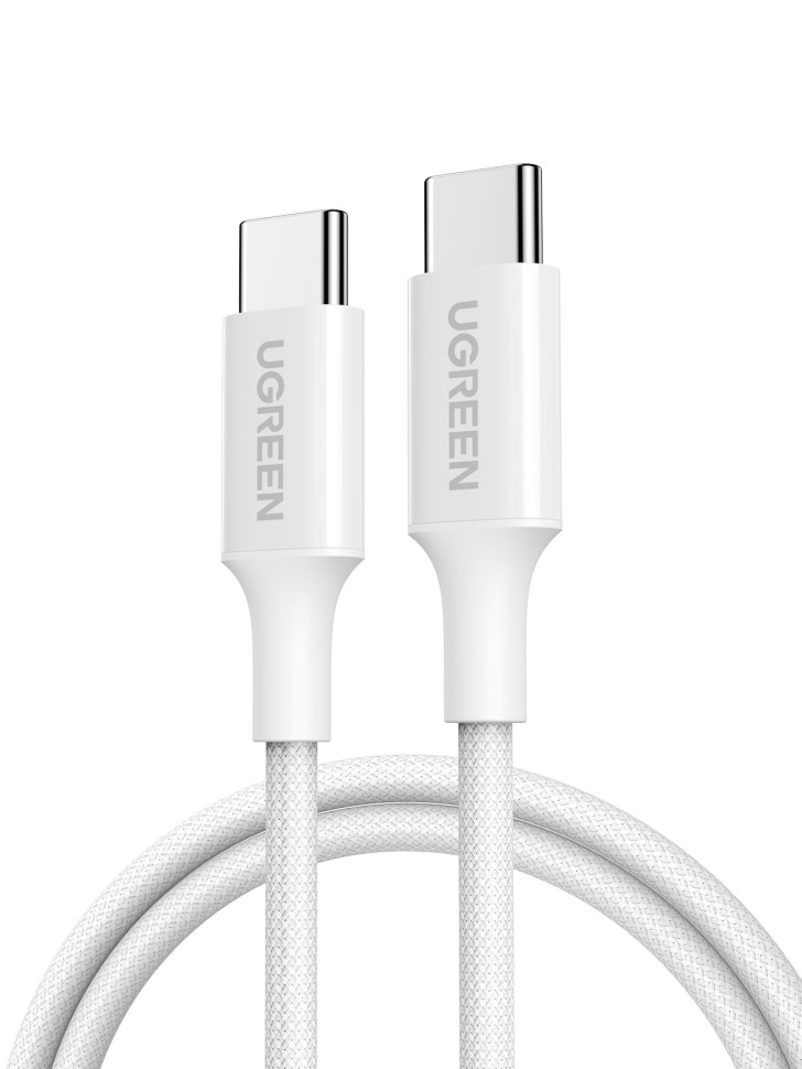 Кабель UGREEN USB C - USB C, 480Mbps, 3A, QC4.0/PD3.0, 60W, 1m, L501 (35254) 