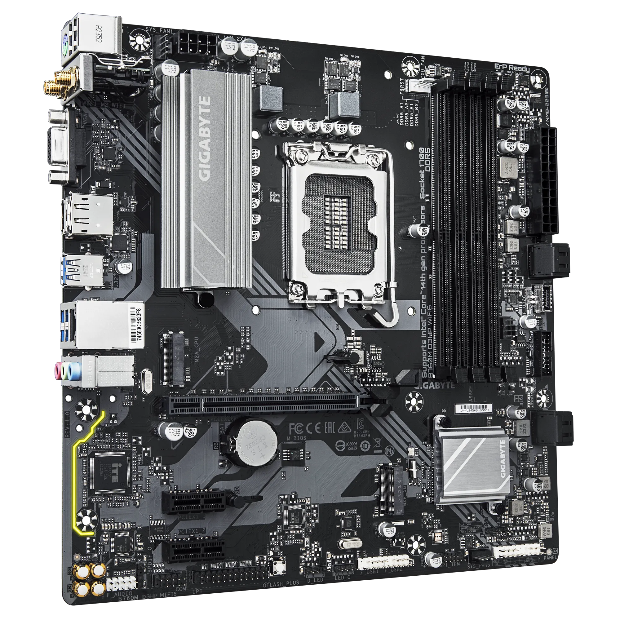 Материнская плата Gigabyte B760M D3HP WiFi6 (B760M D3HP WIFI6)