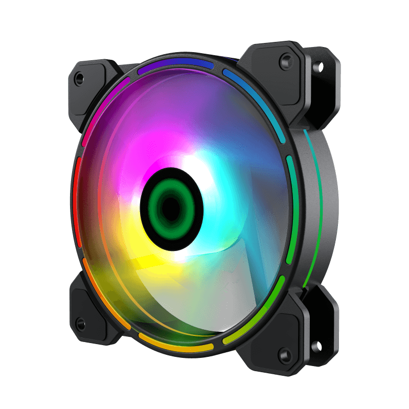 Вентилятор для корпуса GameMax FN-12Rainbow-D ARGB (FN-12RAINBOW-D ARGB)