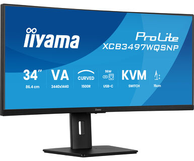 Монитор iiyama ProLite PL3497WQP 34" (XCB3497WQSNP-B1)