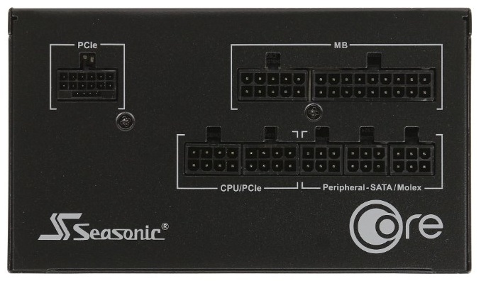Блок питания ATX Seasonic Core GC-750, 750W, 80 Plus Gold, ATX 3.1 (SRP-CGC751-A5A32SF)