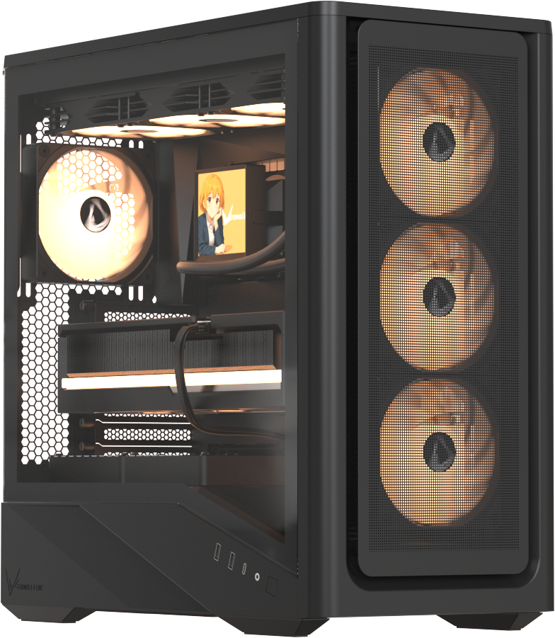 Компьютерный корпус Formula V Air Power G9 DUO PA (Air Power G9 DUO PA Black)