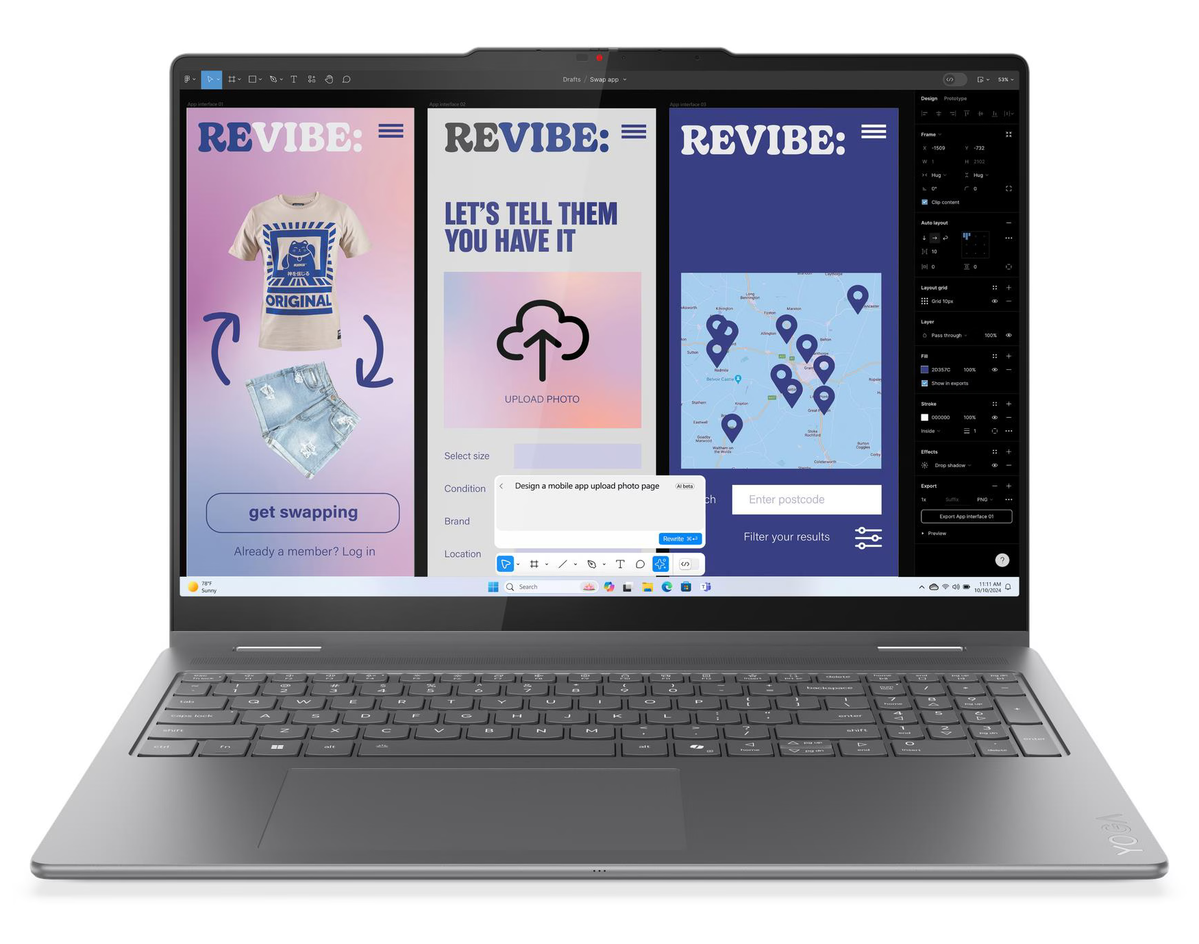 Ноутбук Lenovo Yoga 7 2-in-1 16ILL10 (83JT0028RK)