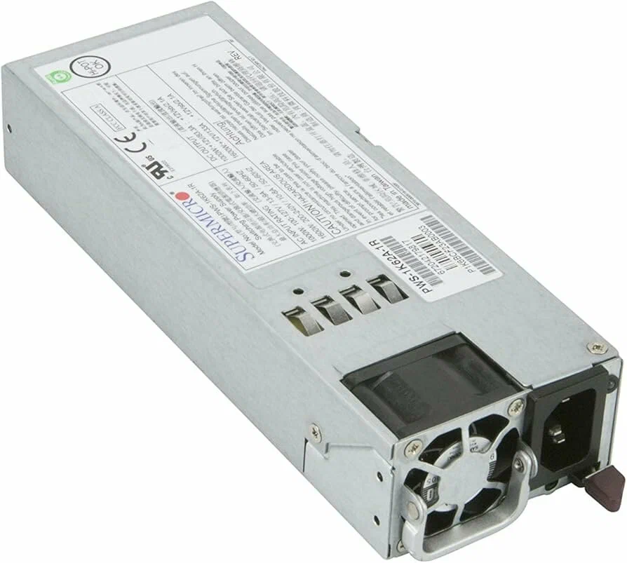 Блок питания Supermicro 1600W 1U Redundant Power Supply (PWS-1K68A-1R)