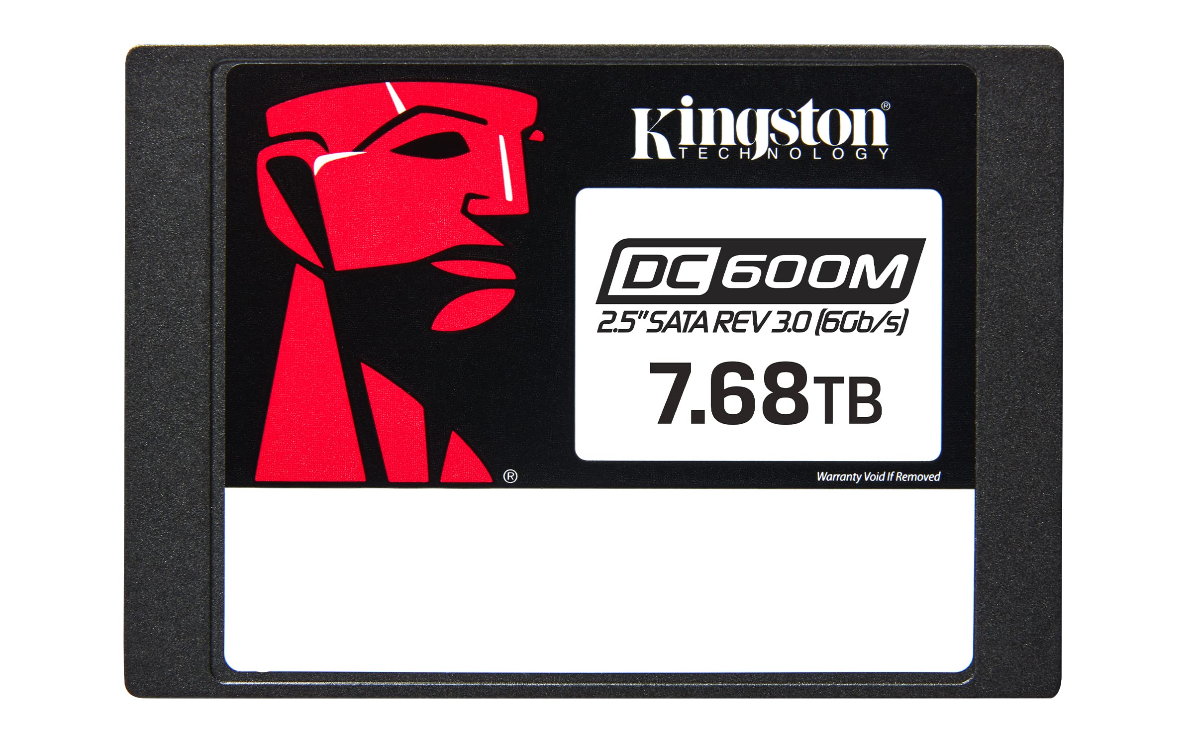 Kingston 7680G DC600M (Mixed-Use) 2.5'' Enterprise SATA SSD (SEDC600M/7680G)