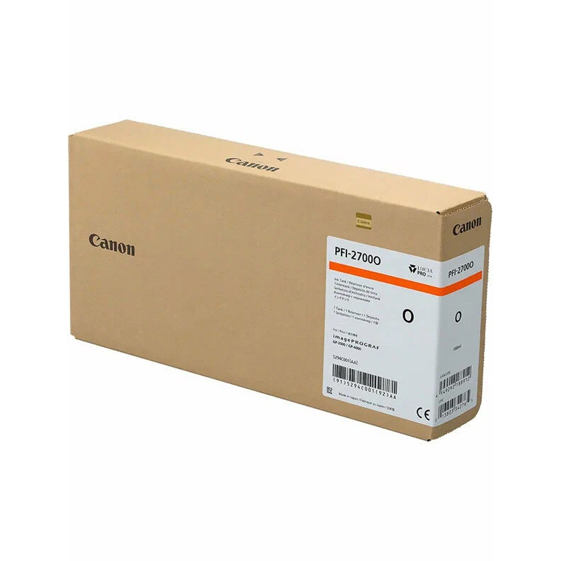 Чернильный картридж Canon PFI-2700 Orange (5294C001)