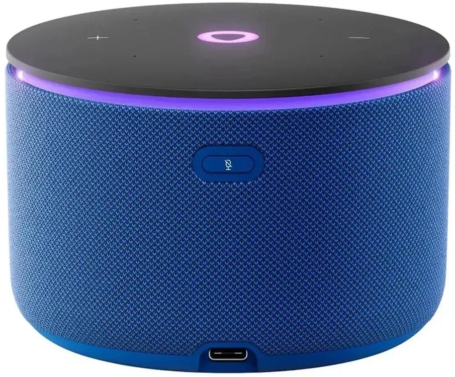 Колонки Яндекс.Станция Мини 3 Про на YaGPT, Blue (YNDX-00059BLU)