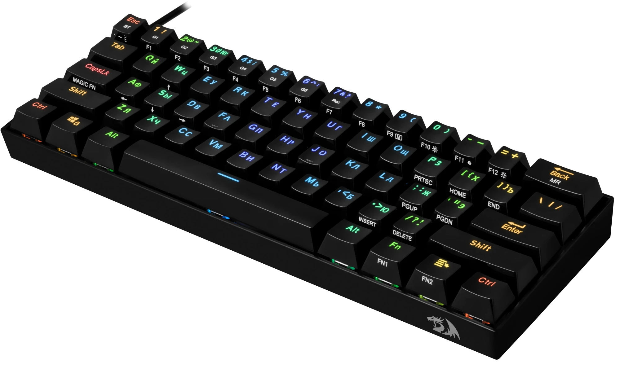 Клавиатура Redragon Draconic black (77696)