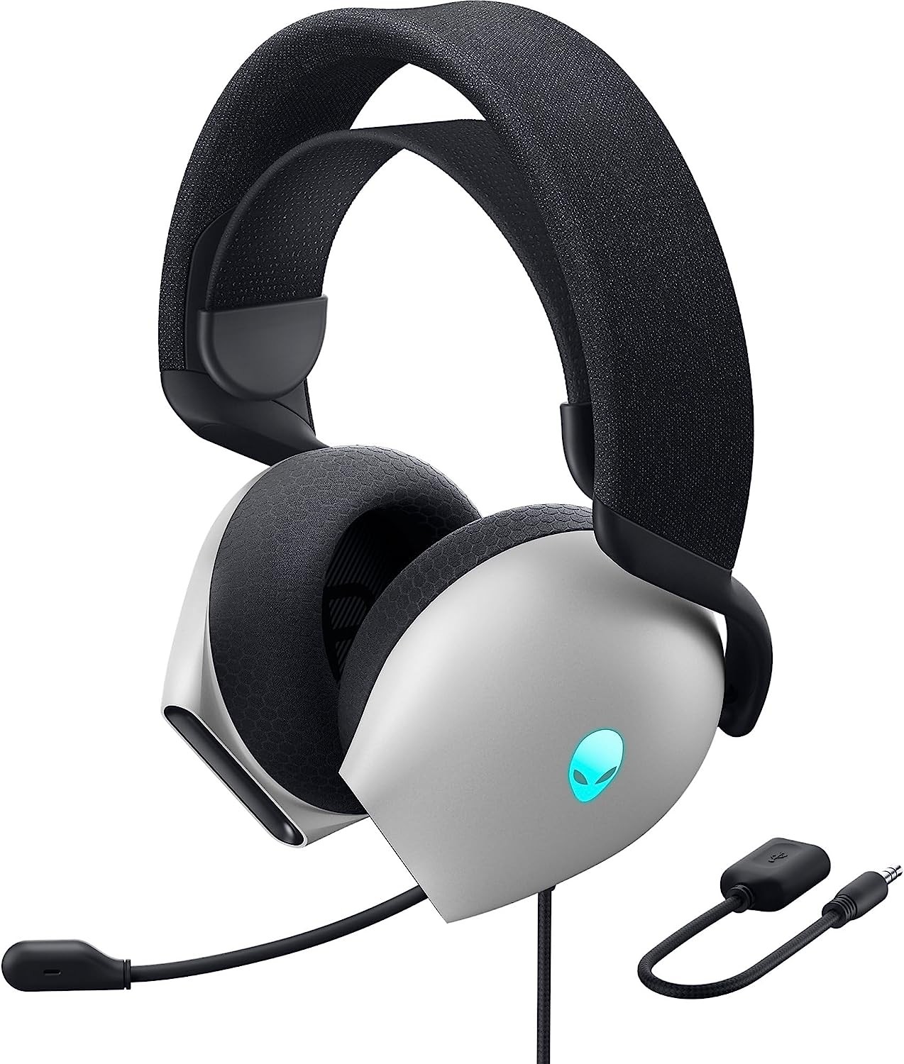 Наушники Dell Alienware Wired Gaming Headset - AW520H, Lunar light (545-BBFJ)