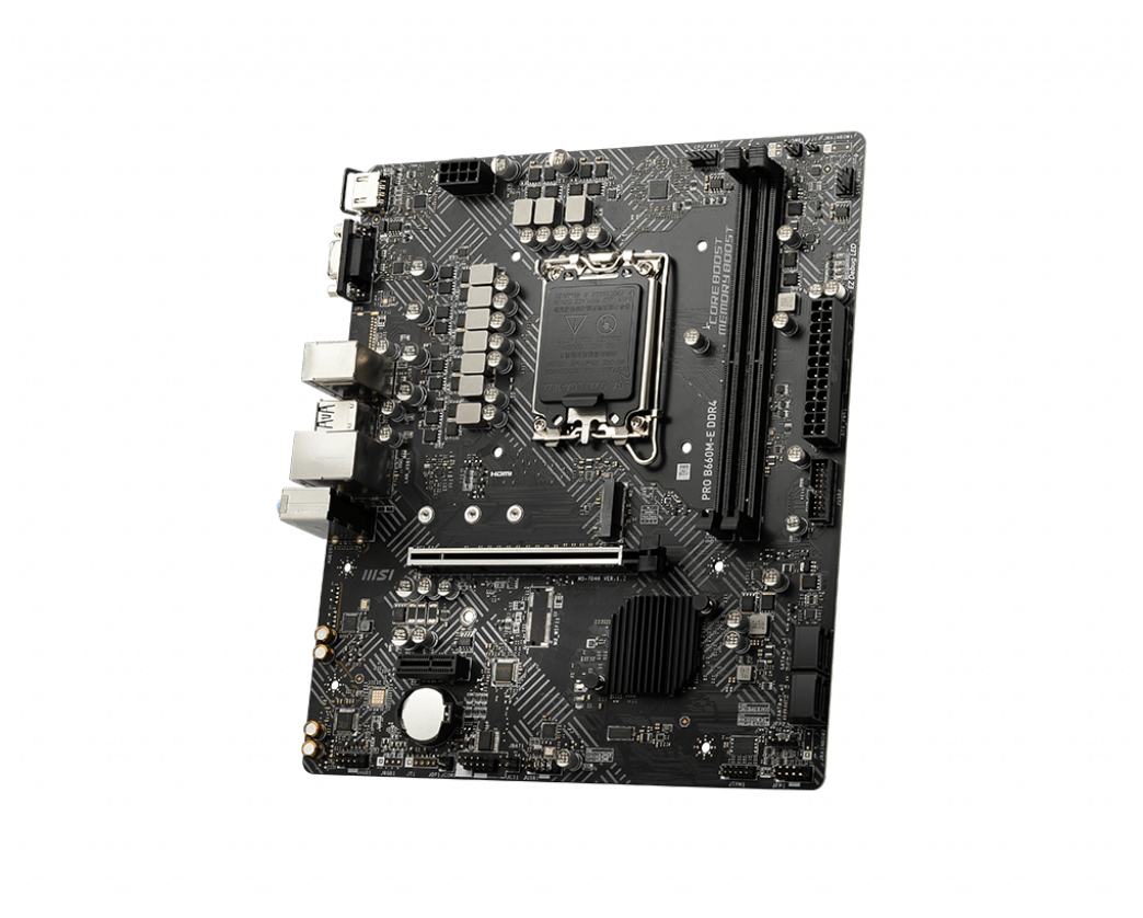 Материнская плата MSI PRO B660M-E DDR4 (PRO B660M-E DDR4) - восстановленная