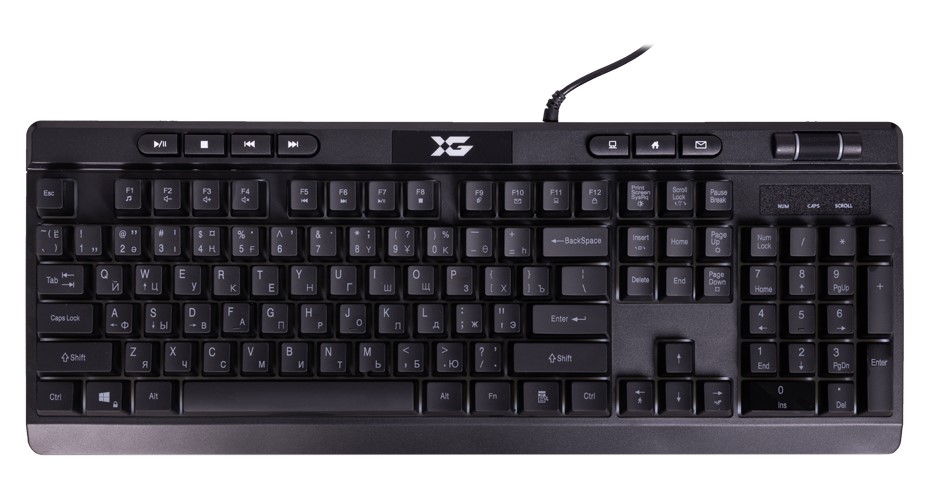 Клавиатура XG Steel Shadow  (Steel Shadow)