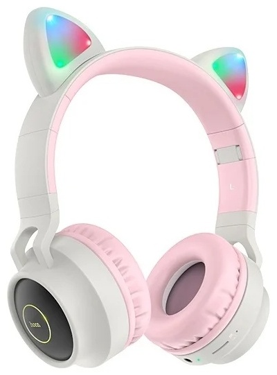 Наушники накладные Hoco W27 Cat ear, grey (W27 Cat ear, grey)