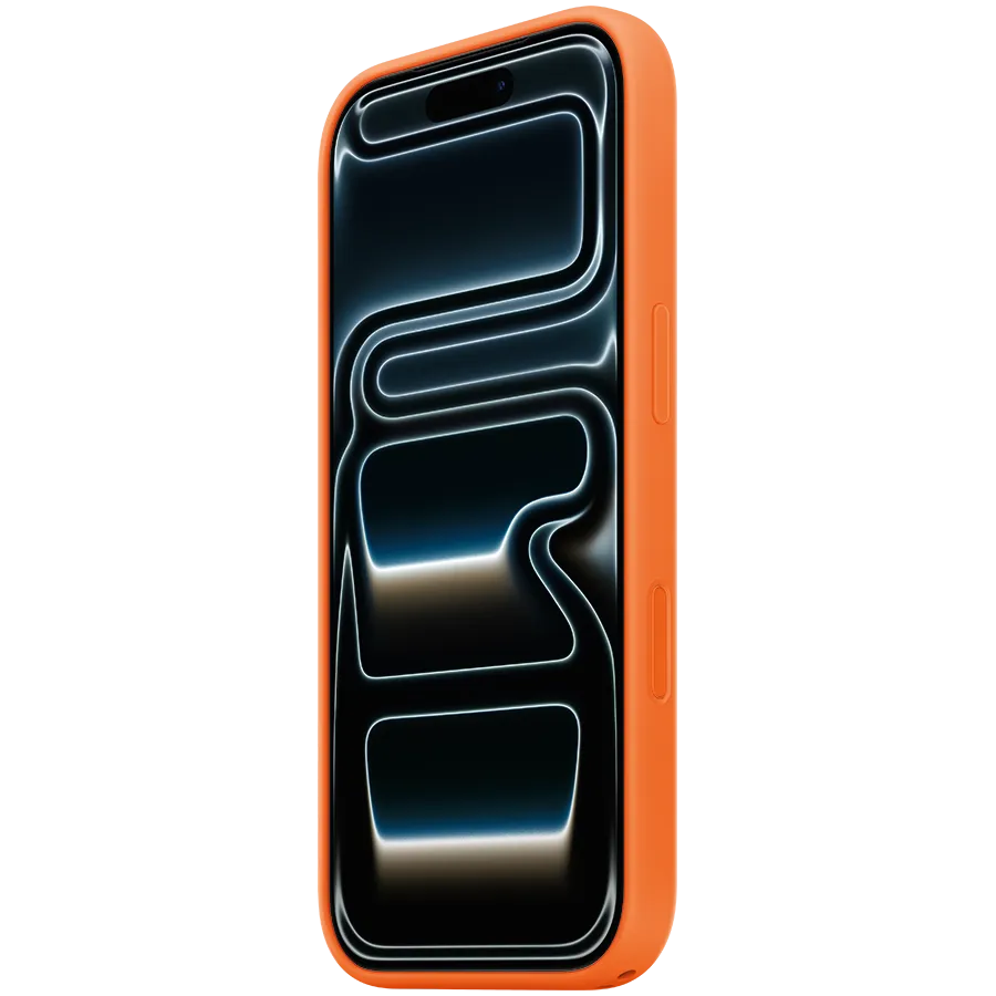Чехол iPhone 17 Pro Silicone Case with MagSafe - Orange,Model A3559 (MGFE4ZM/A)